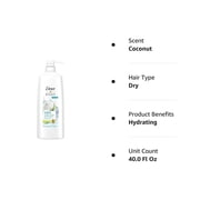 Dove Nourishing Rituals Coconut & Hydration Conditioner 40 Fl. Oz