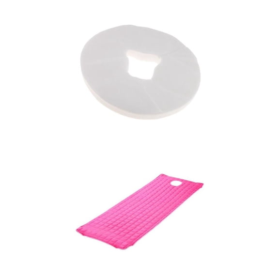 Sábana de colchón para mesa de masaje, colchón de colchón para cama de masaje SPA, funda de cuna de reposacabezas, con orificio para respiración facial, colchón de mesa de masaje, sábana
