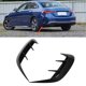 thumbnail image 5 of Rear Bumper Side Spoiler, 2PCS Wind Knife Carbon Fiber Style ABS Rear Fog Light Trim For Car ANGGREK Otros, 5 of 8