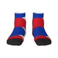 thumbnail image 7 of Women's Men's Philippines Flag Lightweight Ventilation Quarter Ankle Socks, 7 of 7