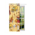thumbnail image 2 of MKHERT Vintage Steampunk Cars Window Curtain Living Room,Bedroom Window Drapes 52x84 inch, 2 of 2