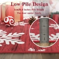 thumbnail image 5 of Hasoo Christmas Room Decor Area Rug Indoor Modern Washable Throw Rug for Living Room 6' x 9' Red Carpet, 5 of 5