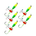 thumbnail image 2 of Yimiti Bank Fishing Catfish Rigs Float Rattler Beads Rig With Snaps 6/0 8/0 10/0 Hooks,Green Yellow 8/0, 2 of 9
