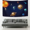 thumbnail image 2 of GZHJMY Tapestry Space Planets Solar System Milky Way Tapestry Wall Hanging Decorative Wall&nbsp;Blanket&nbsp;Bedding Tapestry for Bedroom Living Room Dorm 60"x40" Gift Decor, 2 of 7