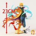 thumbnail image 1 of NarAAEVIL - Namikaze Minato Light Statue Figure 2 Heads Excellent Model Collectible Toy, 1 of 5
