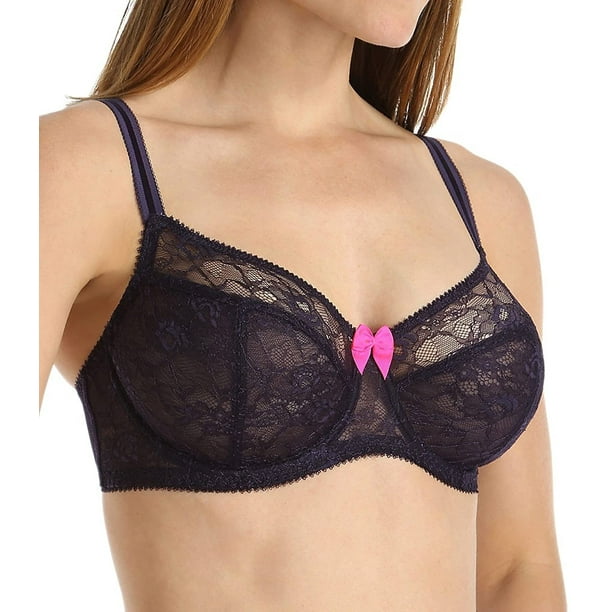 DKNY Womens Modern Lace Plunge Underwire : : Clothing, Shoes &  Accessories