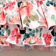thumbnail image 4 of Fesfesfes Toddler Kids Baby Girls Summer Dress Floral Sling Top Mini Skirt Clothes Suit, 4 of 8