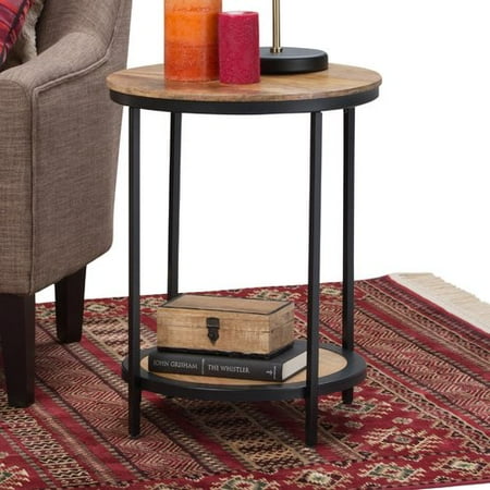 18" Alrich Round Side Table Natural - Wyndenhall