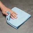 thumbnail image 3 of Staples Coastwide Professional Microfiber Cloths 16" x 16" Blue 12/Pack (CW45466), 3 of 3