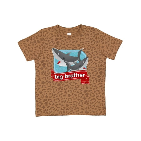

Inktastic Big Brother Shark Gift Toddler Boy Girl T-Shirt