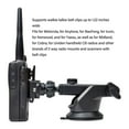 thumbnail image 4 of Soporte Para Coche Para Radio Bidireccional, Walkie Talkie De Seguridad Ajustable, Soporte Para Parabrisas, Ventosa, Soporte Estable, Negro, Profesional Para Accesorios De Walkie, 4 of 7