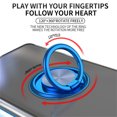 thumbnail image 3 of Allytech Clear Plating Case for Google Pixel 8a with Stand, 360° Rotatable Magnetic Ring Holder Support Car Mount,  Soft TPU Bumper Ultra Thin Slim Protective Case for Women Men - Red, 3 of 10