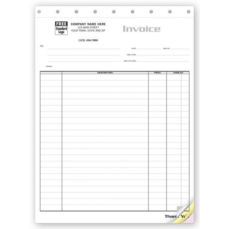 contractor invoice itemized invoice for large jobs 8 1