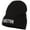 Black, variant on Director Embroidered Big Size Acrylic Short Beanie - Grey XL-3XL