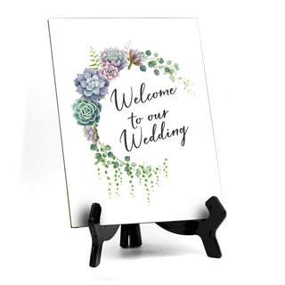 Wedding Sign Base • Welcome Sign Base Stand • Block Stand