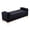 Black+Natural, variant on GZXS Upholstered Storage Bench with 2 Bolster Pillows, 66" Sherpa Fabric Lift Top Ottoman Seat with Solid Wood Legs, Hidden Storage Compartment, for Indoor Lounge or Living Space (Beige+Natural)