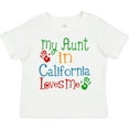 thumbnail image 3 of Inktastic My Aunt in California Loves Me Boys or Girls Toddler T-Shirt, 3 of 5