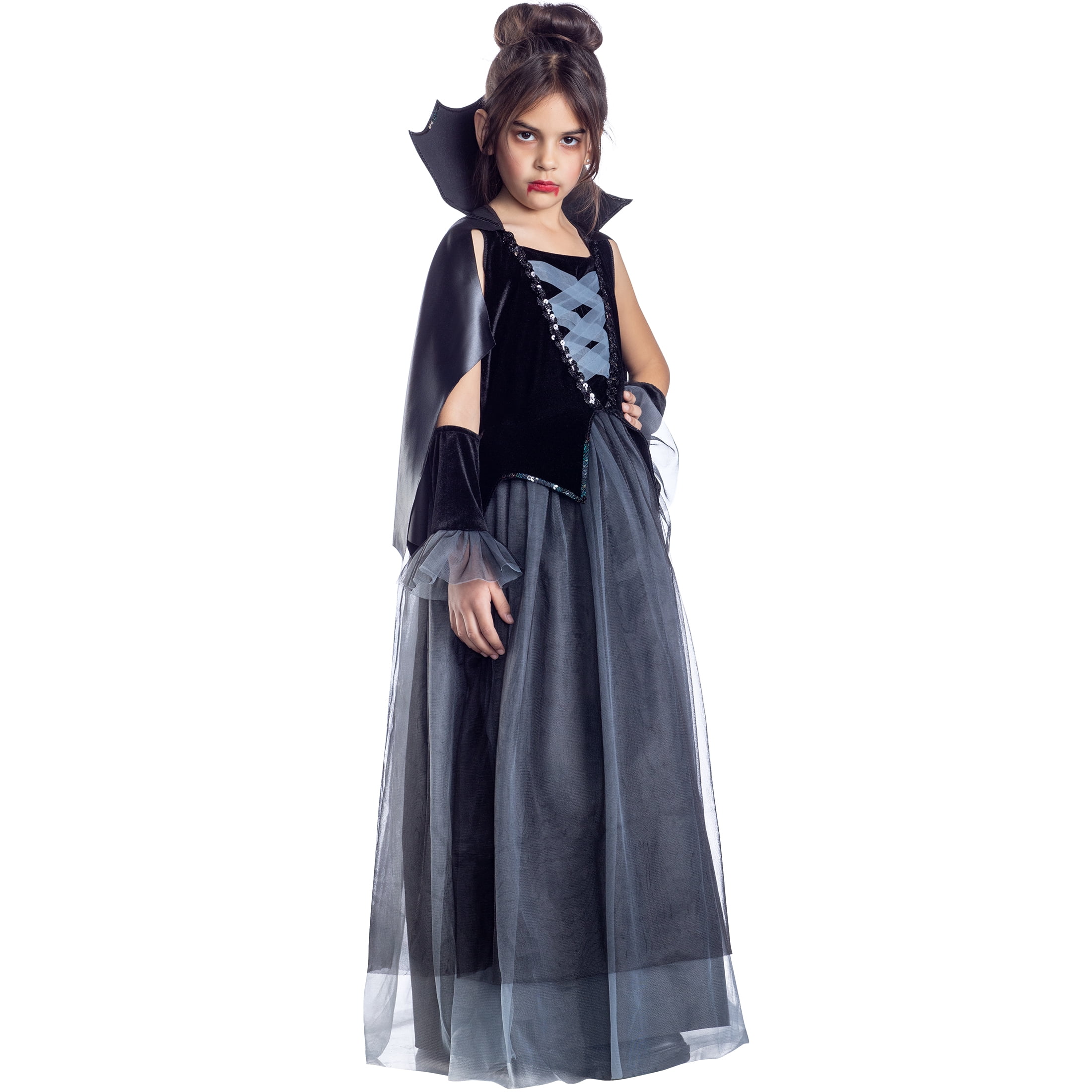 Dracula's Darling Halloween Costume for Children, Girls' Size XL (14/16), by Way to Celebrate