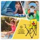 thumbnail image 5 of Silla Plegable Reforzada Para Camping Con Funda De Transporte Y Diseño Infantil De Pato, 5 of 6