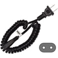 thumbnail image 3 of HQRP AC Power Cord for Remington DF10, DF30, DF40, DA57, DA107, DA307, DA407, RR45, RR35, RR41, R-200 Shaver Lead Mains Cable, 3 of 6