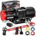 thumbnail image 1 of Cabrestante Nilight 4500 lb 12V impermeable con control remoto inalámbrico, 1 of 8