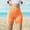 Orange, variant on HOZADOIE Girls Boyshorts Underwear Pure Cotton Fashiona Solid Color Shorts Elastic Waist Stretchy Sofy Comfortable Athletic Biker Yoga Shorts for 5-14 Years