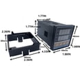 thumbnail image 3 of ziyahi Temperature Controller Relay Digital Electronic Probe Easy to Use Replacement REX-C100 SSR40DA Measurement Tool, 3 of 6