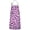 Pink and Purple-1, variant on Purple Leopard Print Apron-Garden Aprons for Women with Pockets-Cotton Linen Waterproof Kitchen Cooking Gardening Aprons Adjustable for Kitchen,Cooking,BBQ and Salon 33x27 Inch