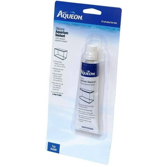 Aqueon Silicone Aquarium Sealant - Clear [Aquarium, Sealants & Silicone] 1 oz
