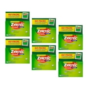 Zyrtec Allergy 10 mg Tablets Blister Pack (Pack of 6)