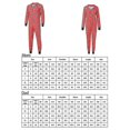 thumbnail image 2 of For Family,matching Set Family Christmas Siamese Pajamas Sets Deer Head Embroidery Hooded Red, 2 of 3