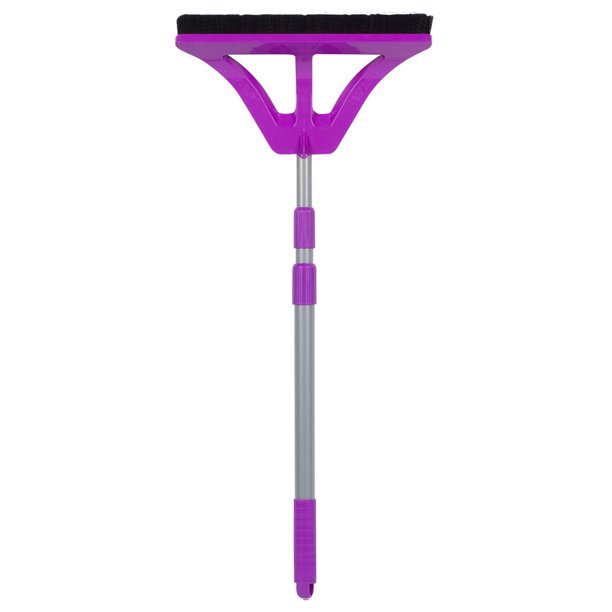 WISP Broom 90 Degree Angle Indoor Outdoor Broom with 52'' Adjustable