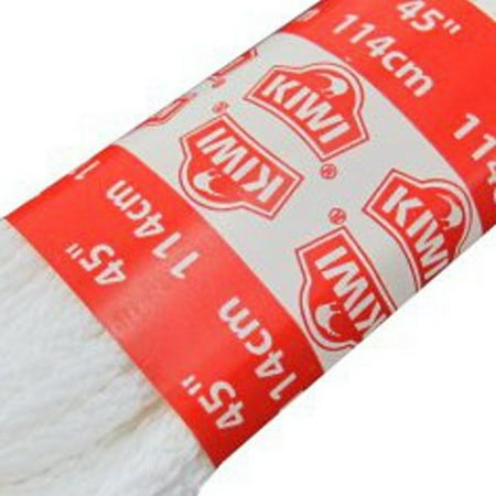 

45 Round White Shoe Laces