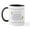 White/Black Inside, variant on CafePress - First Four Leap Years Left Handed Mug - 11 oz Ceramic Mug - Novelty Coffee Tea Cup