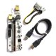 thumbnail image 2 of VER010-X PCIE Riser 1X a 16X Extender USB 3.0 Cable para Minería (Negro), 2 of 8