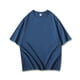 thumbnail image 1 of pstuiky Camisas de vestir de manga corta para hombre, Camisa informal de manga corta con cuello redondo y estampado de cera lavada de color liso para hombre camisas casuales para hombre xxl, 1 of 4