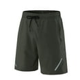 thumbnail image 2 of TINZ Men's Gym Pants For Athletic Performance Breathable Workout Shorts For Daily Exercise Loose Fit Sports Bottoms For Spring And Summer For Bodybuilding Clothes for Men All Season Gear Pants, 2 of 4