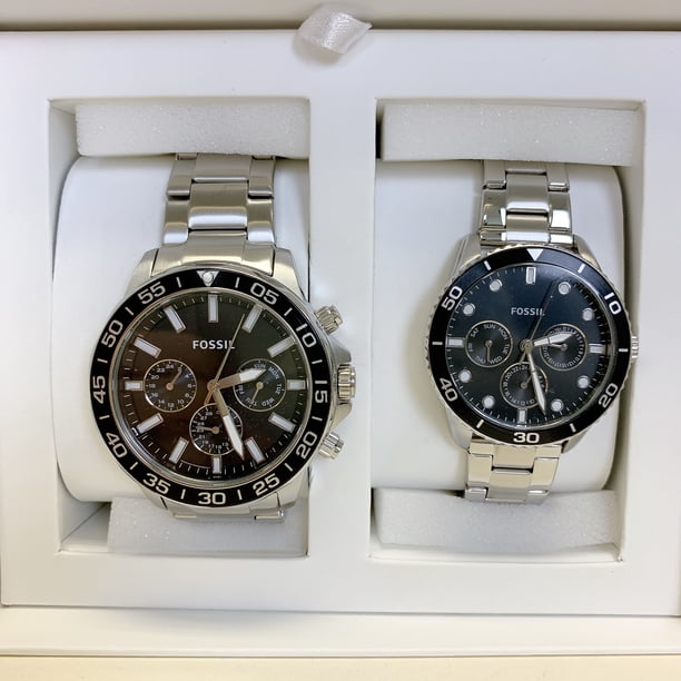 Fossil BQ2753SET His and Hers Multifunction Stainless Steel  display picture 3