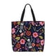thumbnail image 1 of Balery Dancing Skeletons Floral Garden Bolsa de Mano para Mujeres con Cremallera, Bolsa de Gimnasio con Compartimentos, Bolsa para Laptop, Bolsa para Trabajo, 1 of 7