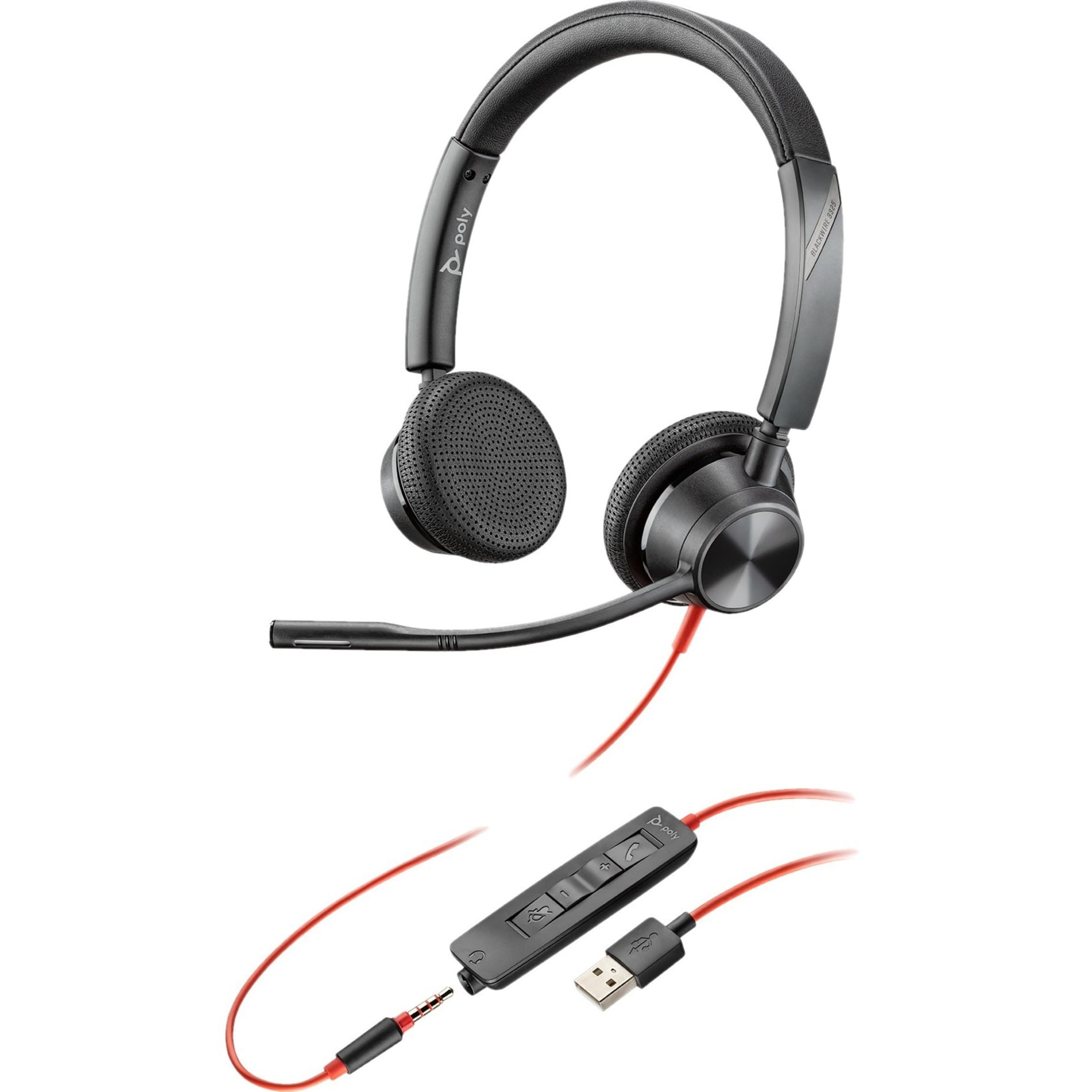 Plantronics C3225A Black Headband Headsets for sale online 