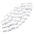 thumbnail image 4 of 100pcs Simulation Ice Cube Ornament Reusable Acrylic Ice Block Photography Prop, 4 of 8