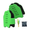 thumbnail image 3 of jinwen Badminton Hand Rackets EVA Badminton Racquets for Festival Outdoor Game Lawn Green, 3 of 9