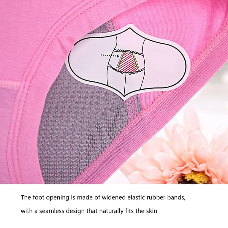 Glow in The Dark Lingerie Women's Large Textile Underwear Pocket For  Menstruation Warm Baby High Waist Anti Side Leakage Big Aunt Sanitary Pants