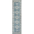 thumbnail image 3 of Well Woven Habra Light Blue Machine Washable Vintage Style Updated Classic Distsressed Persian Runner Rug 3x10 (2'7" x 9'10"), 3 of 8