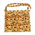 thumbnail image 1 of Tablier de Collecte d'Œufs avec Multiples Poches, Design Imprimé Poulet, Tablier de Jardinage en Polyester Durable pour Soin et Récolte de Volaille, 1 of 4