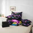 thumbnail image 6 of Castle Fairy Kawaii Magical Dragon 7-Piece Twin Bedding Sets Preppy Boys Girls,Galaxy Universe Bedding Comforter Set,Starry Sky Breathable Sheet Sets,Super Cozy Room Decor, 6 of 8