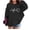 Black, variant on CPNG Girls Hoodies Tops Heart Print Long Sleeve Hooded Sweatshirts with Front Pocket Kids Loose Fit Daily Pullover Sweatshirt