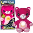 thumbnail image 4 of 2 Pack Combo Blue Puppy + Pretty Kitty, Star Belly Dream Lites , Huggable Kids Night Light, Glowing Stars, Stuffed Animal Night Light, 4 of 5