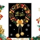 thumbnail image 1 of Calcomanías navideñas para ventanas, calcomanías de vidrio para ventanas, calcomanías de invierno, calcomanías de adsorción estática con patrón de corona, calcomanías navideñas para ventanas, 1 of 6