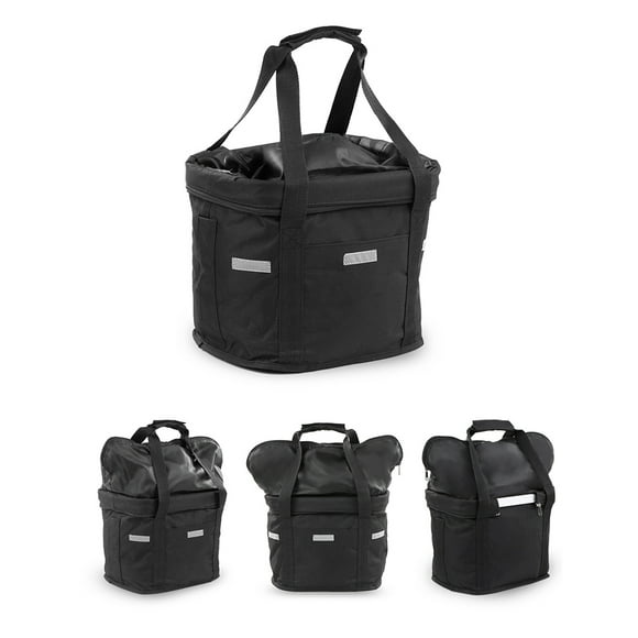 UPGRATOR Foldable Bike Basket Storage Carrier Waterproof 1Pcs
